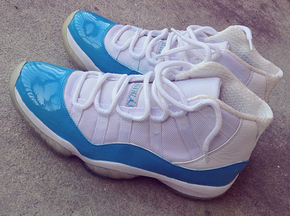 Air Jordan XI “Carolina” Customs by Noldo