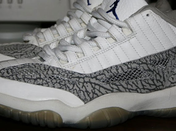 Air Jordan XI IE Low – 1996 “Cement” Sample