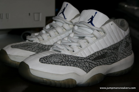 Air Jordan Xi Ie Low Cement 2