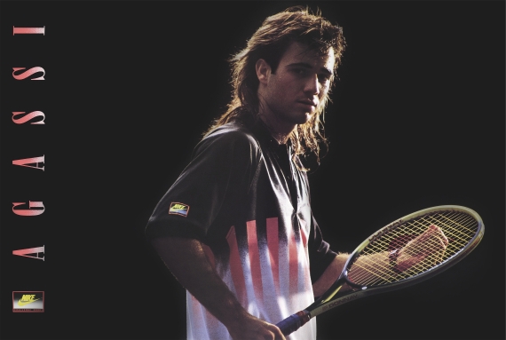 Andre Agassi Rejoins Nike 01