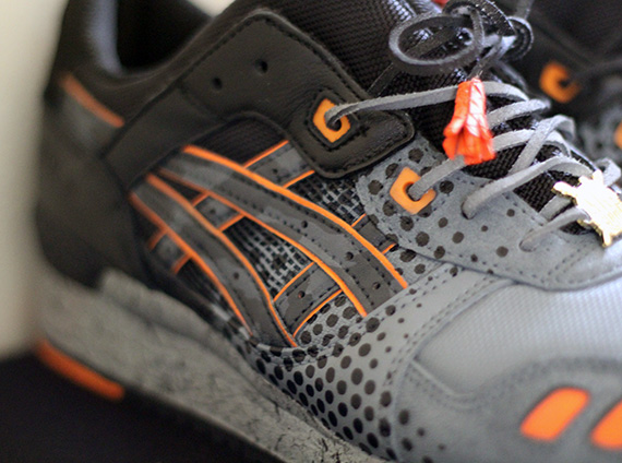 Asics Gel Lyte III “Black Wool” Customs by El Cappy