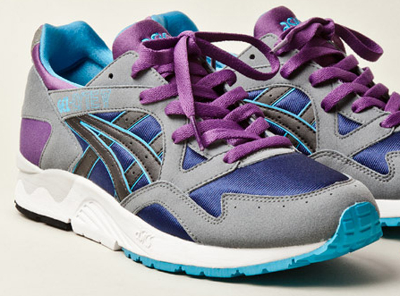 Asics Gel Lyte V - Grey - Purple - Blue