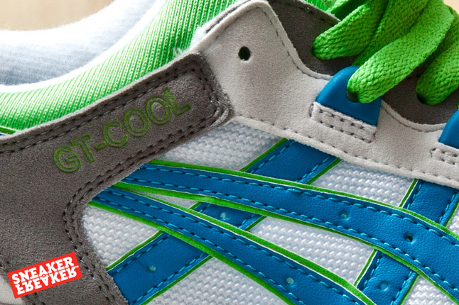 Asics Gt Cool White Green Blue 01