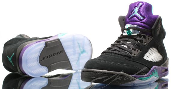 Black Grape Jordan V Retro 1