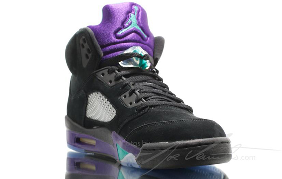 Black Grape Jordan V Retro 8