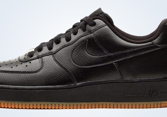 Nike Air Force 1 Low - Black/Gum