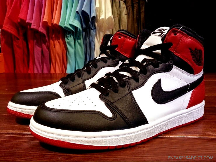 Black Toe Air Jordan 1 1