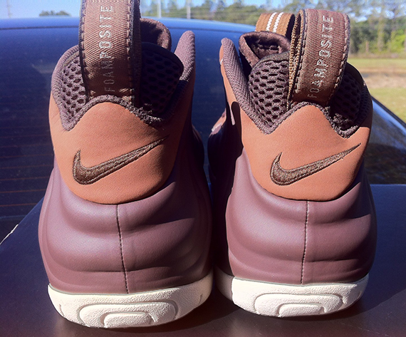 Brown White Foamposite Pro Sample 3