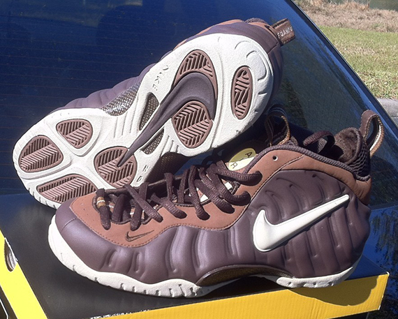 Brown White Foamposite Pro Sample 5