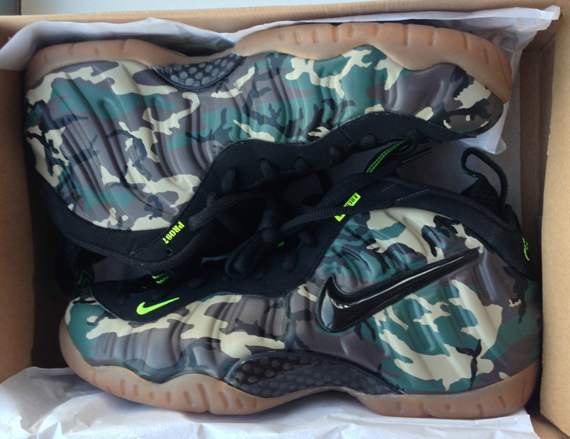 Camo Foamposite Pro Volt 1