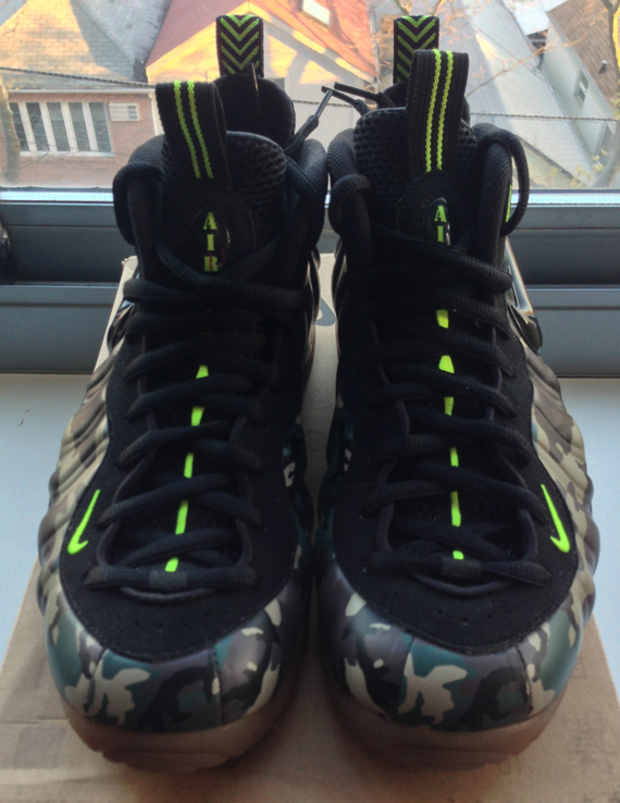 Camo Foamposite Pro Volt 2