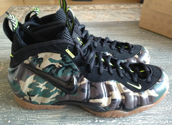 Camo Foamposite Pro Volt 7