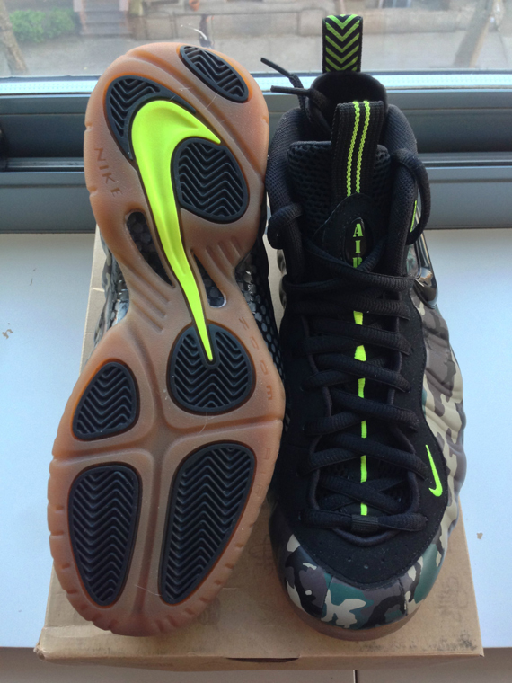 Camo Foamposite Pro Volt 9