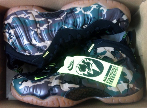 “Camo” Nike Air Foamposite Pro on eBay