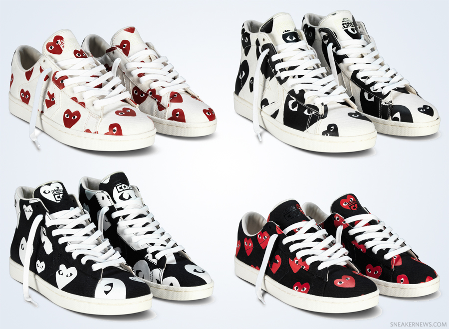 Comme Des Garcons Converse Pro Leather