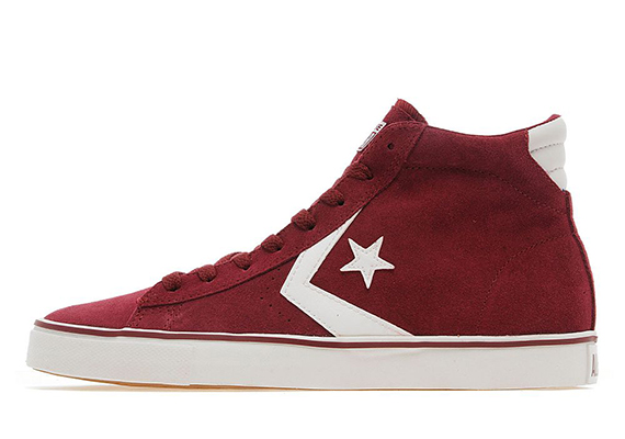 Converse Pro Leather Vulc Hi Red 1