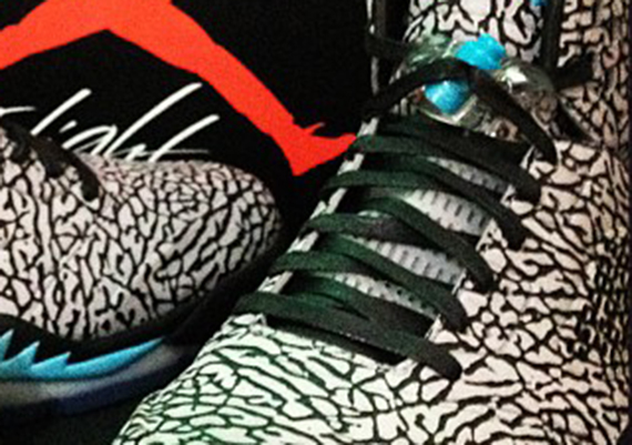 Elephant Print Air Jordan V Retro Teaser