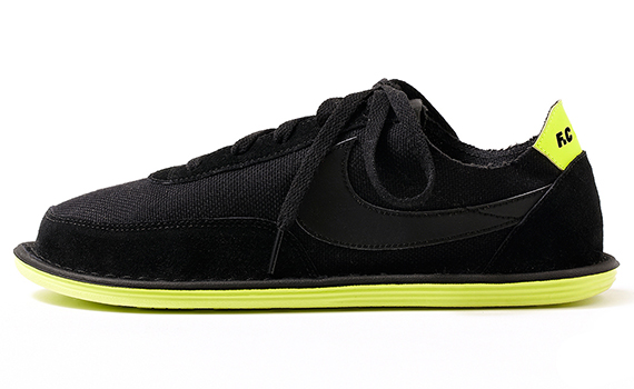 Fcrb Nike Solarsoft Waffle Cruiser Black