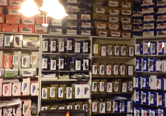 Franalations Shows Off His Sneaker Collection