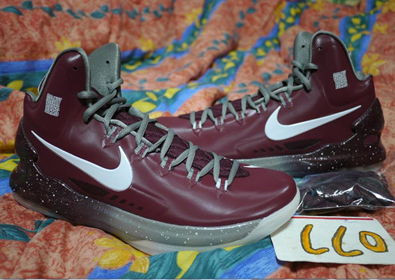 Gray Bees Nike Kd V St Benedict Prep 1