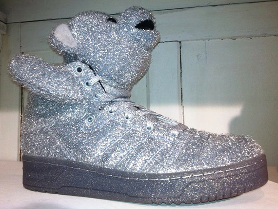 Jeremy Scott Adidas Originals Bear Silver