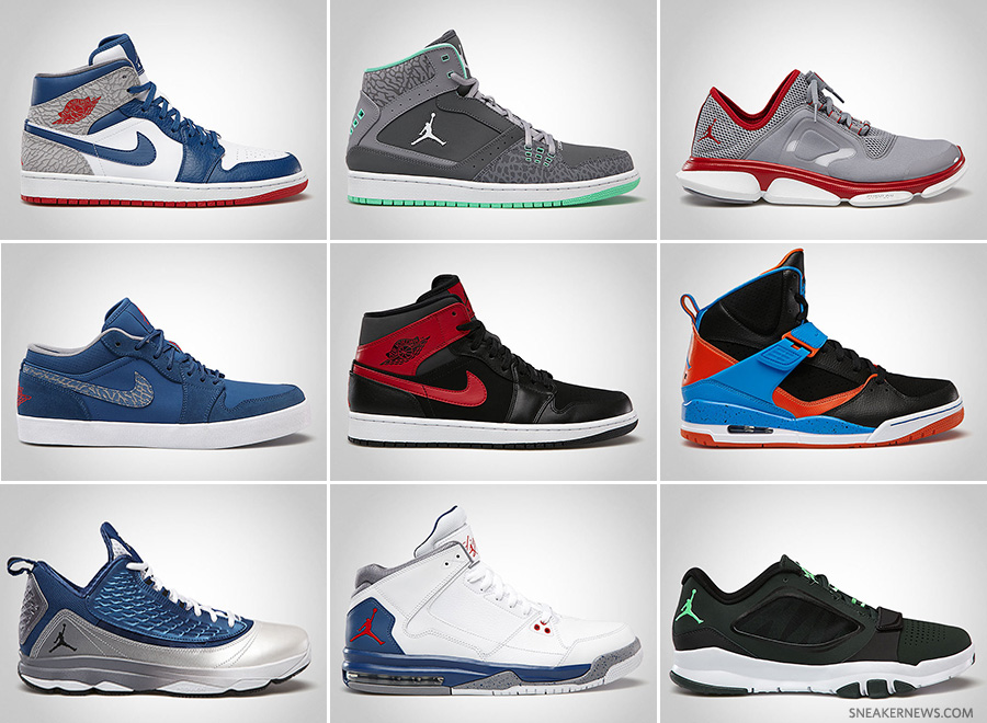 Jordan Brand July 2013 Footwear