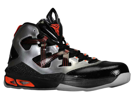 Jordan Melo M9 Metallic Silver Black Bright Crimson 1