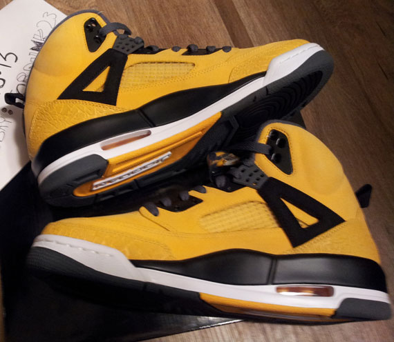 Jordan Spizike University Gold Unreleased 2012 Sample 3