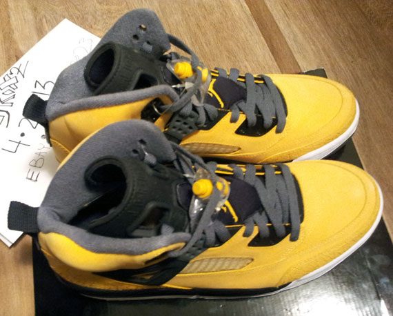 Jordan Spizike University Gold Unreleased 2012 Sample 4