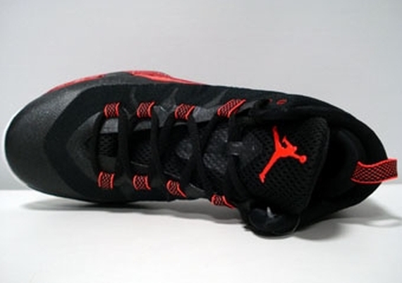 Jordan Super Fly 2 Black Bright Crimson Gym Red 07