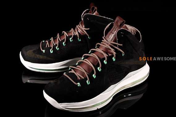 Mint Black Lebron X Ext 3