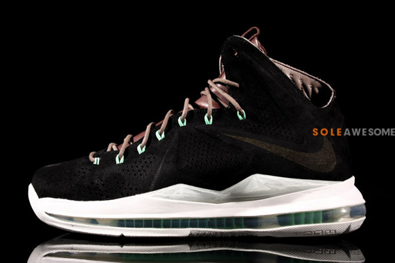 Mint Black Lebron X Ext 8