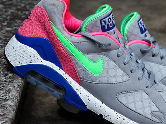 Nike Air 180 – Grey – Blue – Pink Safari