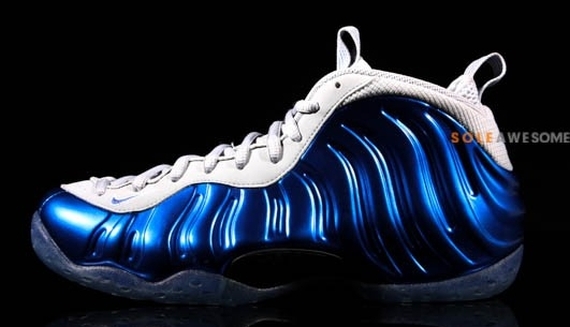 Nike Air Foamposite One Sport Royal Wolf Grey 07