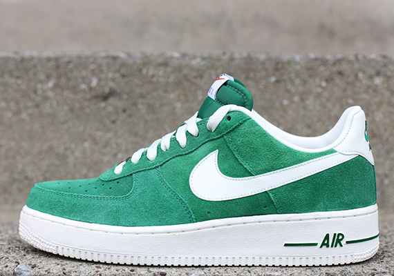 Nike Air Force 1 Low Pine Green Sail Blazer 2