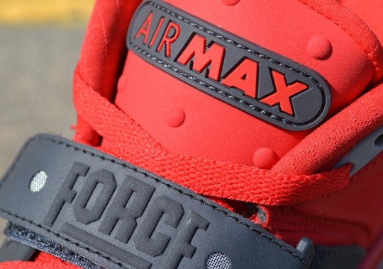 Nike Air Force Max 2013 “Fire Red” – Arriving at Retailers