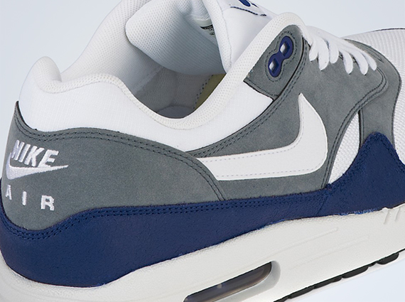 Nike Air Max 1 Essential - Deep Royal Blue - Grey - White