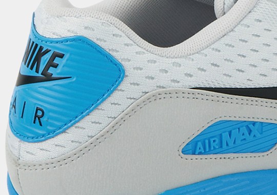 Nike Air Max 90 EM – Pure Platinum – Black – Blue Hero