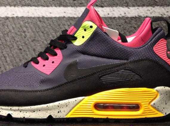 Nike Air Max 90 Mid Purple Pink Yellow