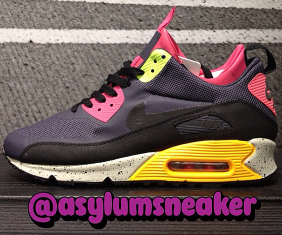 Nike Air Max 90 Mid Terra Purple Pink Yellow