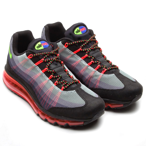 Nike Air Max 95 2013 Black Red Lime 3