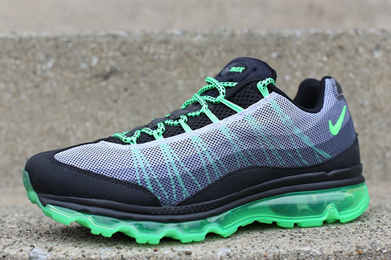 Nike Air Max 95 Dynamic Flywire Black Poison Green 2