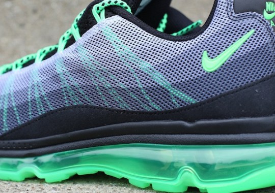 Nike Air Max 95 Dynamic Flywire – Black – Poison Green