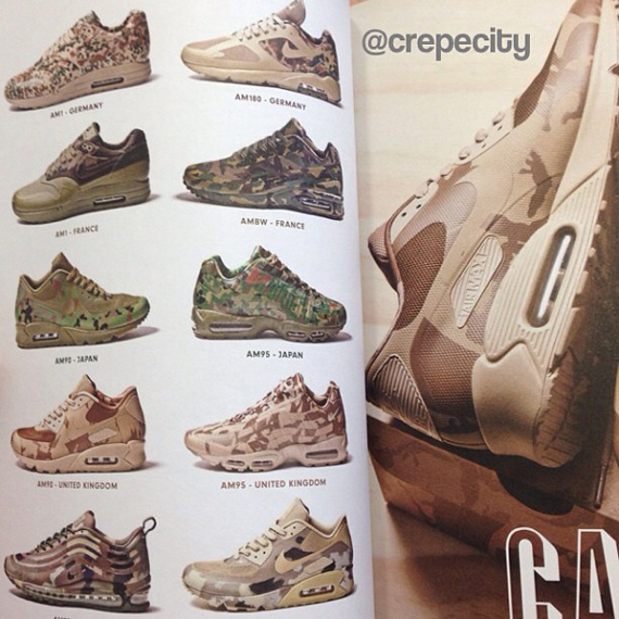 Nike Air Max Camo City Pack 3