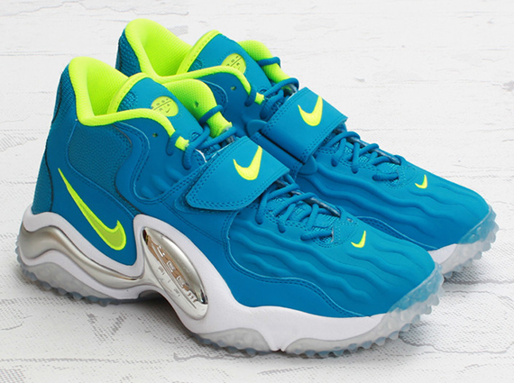 Nike Air Zoom Turf Jet Neo Turquoise Volt White Release 1