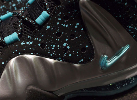 Nike Barkley Posite Max - Metallic Silver - Gamma Blue | Detailed Images