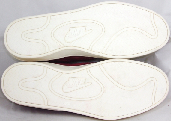 Nike Courtside Suede Maroon Sail Unreleased Sample 02