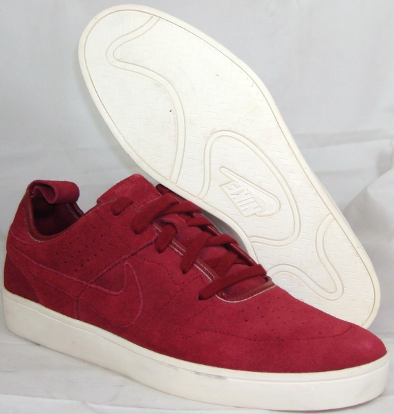 Nike Courtside Suede Maroon Sail Unreleased Sample 06