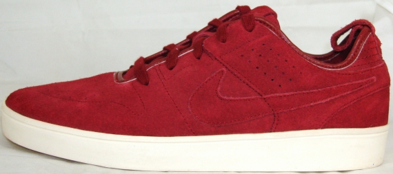 Nike Courtside Suede Maroon Sail Unreleased Sample 08