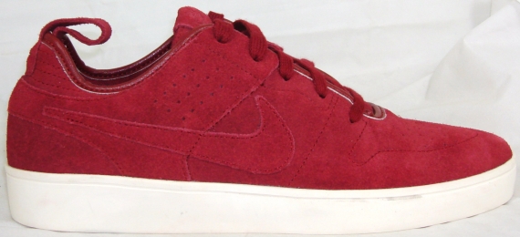 Nike Courtside Suede Maroon Sail Unreleased Sample 09